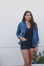 Load image into Gallery viewer, DAKOTA DENIM TOP